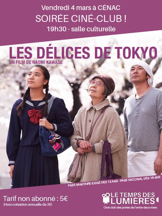 CINECLUB LE TEMPS DES LUMIERES