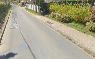 Travaux réalisés par la CDC des Portes de l’Entre-Deux-Mers sur l’Avenue de la Fon du Buc