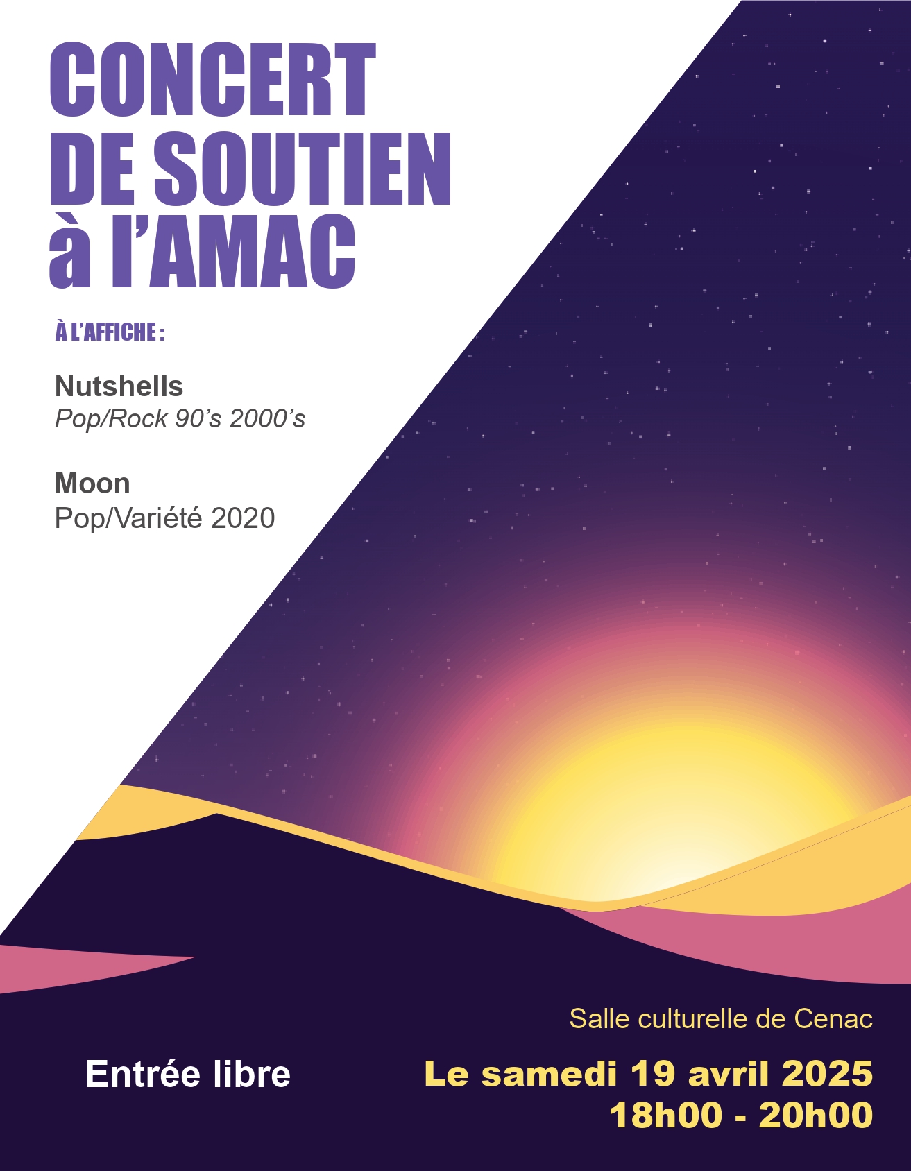 Concert de l'école de musique