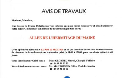 Travaux par GRDF