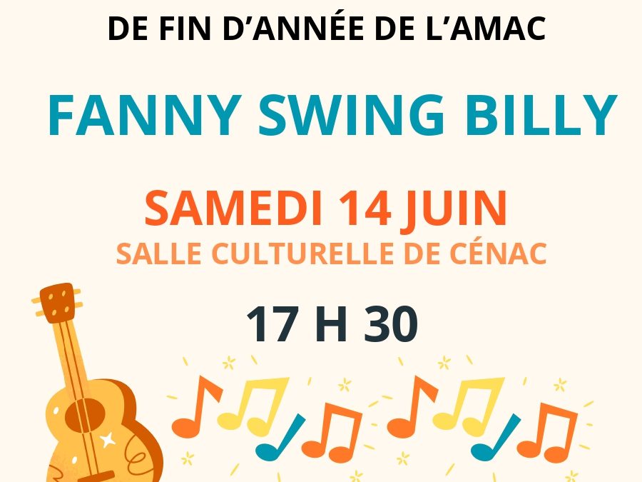 Concert de fin d’année de l’école de musique