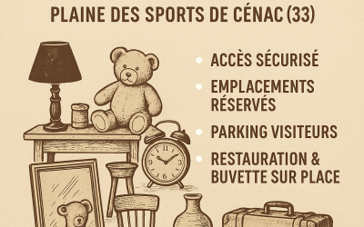 Vide-Grenier organisé par le Rugby Club de la Pimpine 