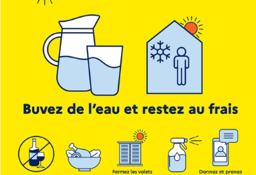 Canicule vigilance jaune