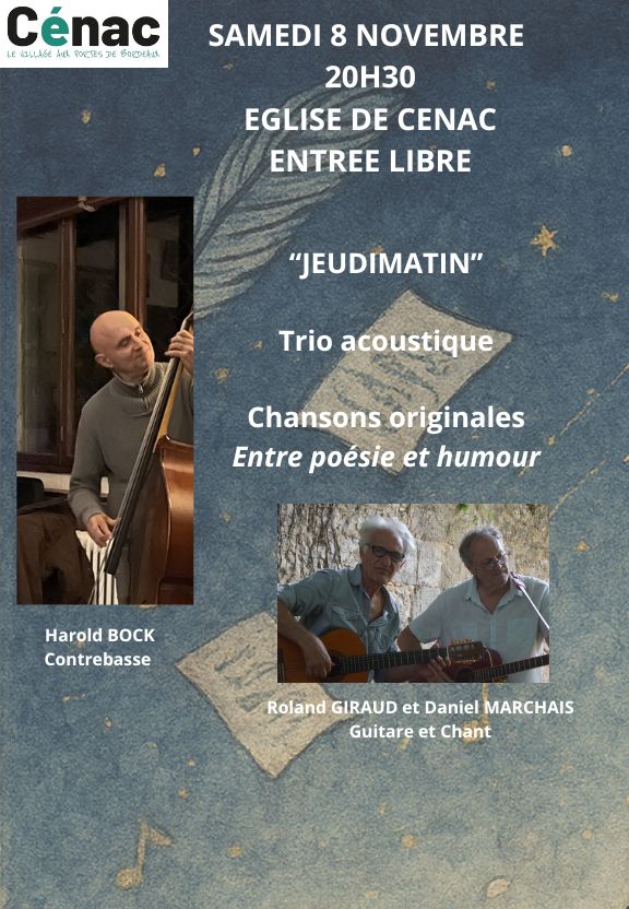 Concert du groupe "JEUDIMATIN"