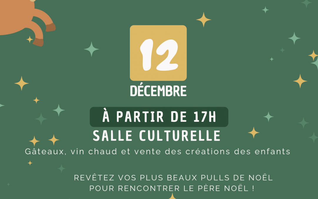 Marché de Noël de l’APE