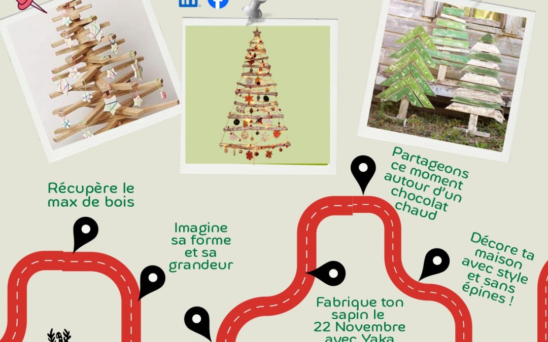 Atelier Fabrication de sapin de Noël