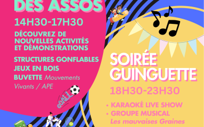 🎉 Festival des Associations et Guinguette à Cénac ! 🎉
