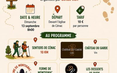 🥾🌿 Envie de découvrir Cénac autrement ? 🌿🥾